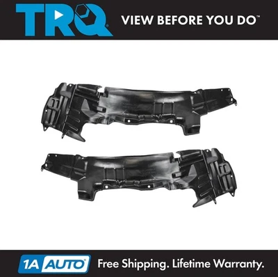 TRQ Inner Fender Liner Set For 1997-2001 Mitsubishi Mirage MI1248101 MI1249101 - Image 1 of 4