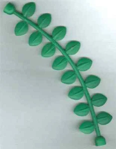 LEGO - Duplo Plant Vine with Leaves, 14L (Duplo Length) - Green - Picture 1 of 1