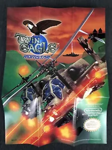 Twin Eagle - NES Nintendo - nur Poster - sehr gut - SICHERER VERSAND! - Bild 1 von 14