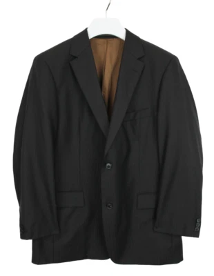 HUGO BOSS Bertolucci/Movie Blazer Men's (EU) 54 Pure Wool Striped Formal - Image 1 of 4