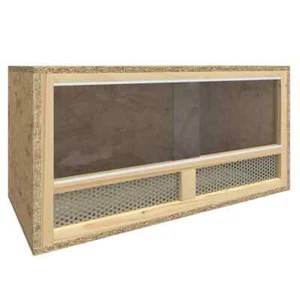 Terrarium Holzwerkstoff 60x30x30 cm Glasterrarium Glasterrarium-Bausatz vidaXL - Bild 1 von 6