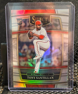 🔥2022 Select  Tony Santillan * Rookie *  Silver Prizm  - Reds🔥