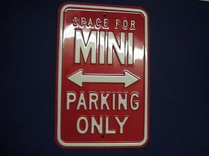 BMW MINI LETRERO DE ESTACIONAMIENTO - Imagen 1 de 3