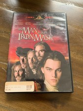 The Man in the Iron Mask (DVD, 1998) Movie Rated PG-13 Leonardo DiCaprio Classic