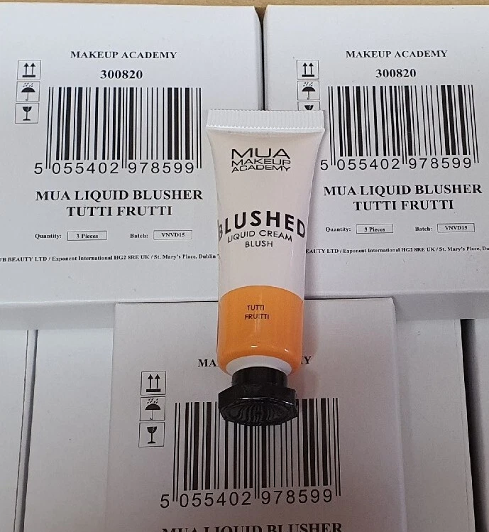 20 TUTTI FRUITTI MUA Makeup Blushed Liquid Cream Blusher RRP £3 Each  - Image 1 of 1
