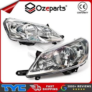 Set / Pair LH+RH Head Light Lamp For Fiat Scudo Van Gen 1 2007~2015 - Picture 1 of 4
