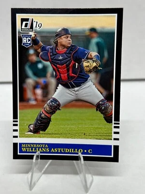 2019 Panini Donruss Baseball Card #241 Willians Astudillo RC Minnesota Twins - Image 1 of 2