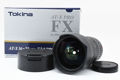 Tokina AT-X Pro SD 16-28mm F/2.8 FX Lens w/Box For Canon EF MIJ Tested #2157407 - Image 1 of 4