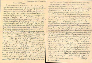 Feldpostbrief Hansewitsche Hancewicze Brest Holocaust Spratzern Gleisbauzug 7442 - Picture 1 of 1