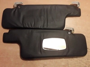 Porsche 911 912 901 SWB T E S Sonnenblenden schwarz / weiß mit 3+1 Haltern  - Bild 1 von 12