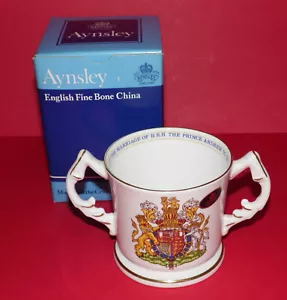 AYNSLEY English fine Bone China * Andrew & Sarah Royal Wedding Loving Cup - Picture 1 of 5