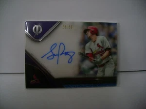 Stephen Piscotty 2017 Topps Certified Tribute Autograph #TA-S9 SN 25/50 - Bild 1 von 1