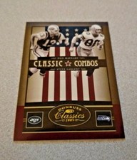 2005 Donruss Classics  Classic Combos #CC-11 Don Maynard Steve Largent /100
