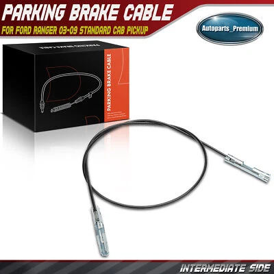 Intermediate Parking Brake Cable for Ford Ranger 2003-2009 Standard Cab Pickup - Image 1 of 4