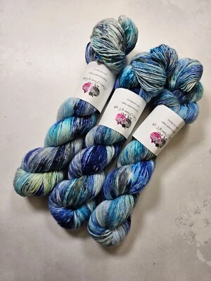 Sw Merino Einzeln, Griffweise Gewicht, 100g, Northern Himmel - Bild 1 von 4