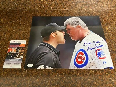 Lou Piniella Signed 11x14 Photo- JSA AUTHENTICATED- MLB- Chicago Cubs- Auto - Image 1 of 2