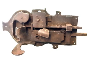 Cerradura de puerta antigua completa barroca - Imagen 1 de 6