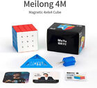 MoYu MeiLong 4M Magnetic 4x4x4 Stickerless Speed Cube Ship from USA