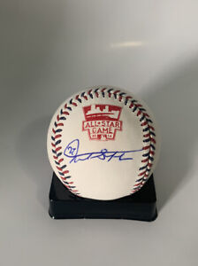 GIANCARLO STANTON Autographed Signed Official Baseball 2014 All Star Logo Ball