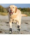 BINGPET Dog Boots Waterproof Reflective Pet Shoes Med Dogs Anti-Slip Paw  SIZE 4