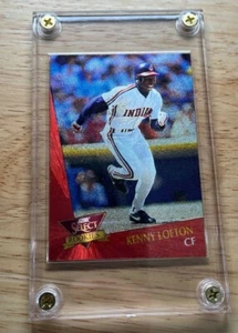 1993 Score Select Rookies Kenny Lofton Foil #4 RARE - Picture 1 of 2