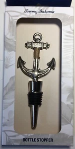 Tommy Bahama Ancla Tapón de Botella Metal Plateado Envíos Náuticos - Imagen 1 de 3