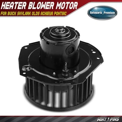 Conjunto de ventilador de motor soplador calentador de aire acondicionado para Buick Skylark Olds Achieva Pontiac Grand Am Foto 1 de 4