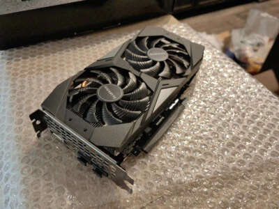 NVIDIA PC GIGABYTE GeForce RTX 2060 OC 6GB GV-N2060OC-6GD Graphics Video Card TX - Image 1 of 4