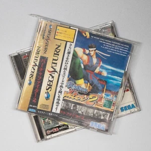 *Estuche roto* JAPONÉS Virtua Fighter 2 (Sega Saturn, 1994) NTSC-J REGIÓN BLOQUEADO - Imagen 1 de 4