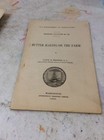 US DEPARTMENT OF AGRICULTURE FARMERS BULLETIN Butter Making On The Farm 1905