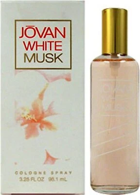 Jovan White Musk Damas Colonia Spray 3.25 OZ Fragancia Floral Femenina Foto 1 de 4