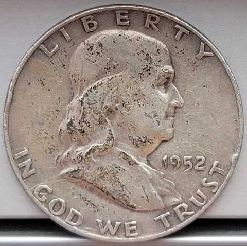 1952-D Franklin Silver Half Dollar Cover