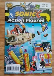 SONIC X Action Figures #21 2007-Publishers Archie Communication 65th Anniversary - Picture 1 of 2