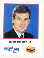 1990-91 Washington Capitals Kodak #18 Terry Murray