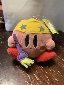 Banpresto Pulizia Kirby Anime Peluche Portachiavi 2003 con Etichetta Giapponese Nintendo - Foto 1 di 24