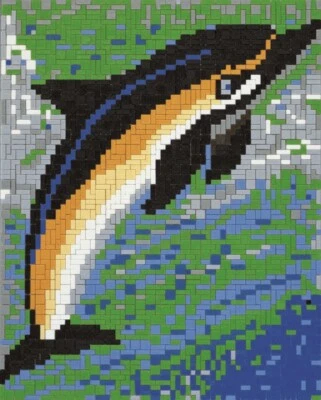 Mini Stecksystem Delfin ca. 2.100 Teile Nr. 41061 - Bild 1 von 4