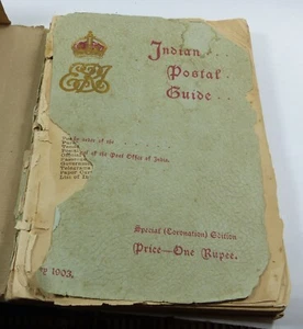 Indian Postal Guide January 1903 Post Handbuch Indien - Bild 1 von 7