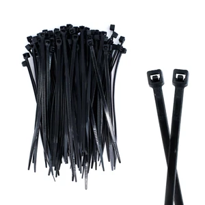Kabelbinder 2,5 x 150mm schwarz 100 bis 2000 Stk UV Beständig Schwarz Industr... - Bild 1 von 13