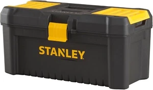 Essential STST1-75517 16" Toolbox With Plastic Latches Black/Yellow Stanley New - Picture 1 of 5