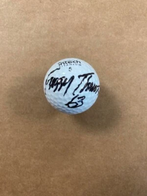 Fuzzy Thurston Green Bay Packers Signed Golf Ball with COA - Image 1 of 2