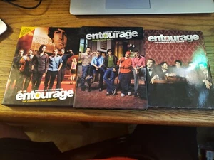 3 DVDs - TV Series - Entourage Seasons One, Three part 1, Six - Picture 1 of 7