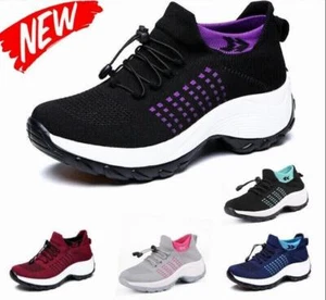 Damen Ortho Stretch Cushion Sneakers Orthopädische Diabetiker-Laufschuhe~ - Bild 1 von 28