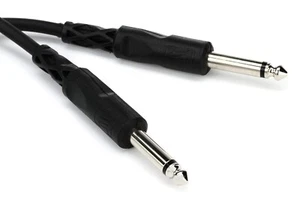 CPP-103 BLACK Hosa Unbalanced Interconnect 14 in TS to Same 3 Feet - Picture 1 of 1