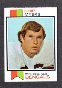 1973 TOPPS FOOTBALL #445  Chip Myers  Nw Oklahoma St  BENGALS  EX ( Centered ) - Imagen 1 de 1