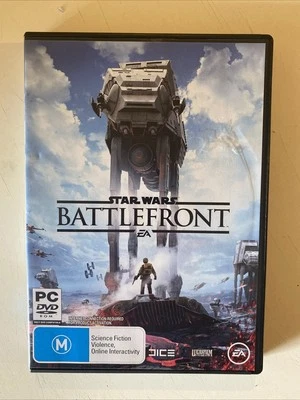 Star Wars Battlefront PC DVD ROM Game Scifi Fantasy 4 Disc Set By EA & Lucasfilm - Image 1 of 4