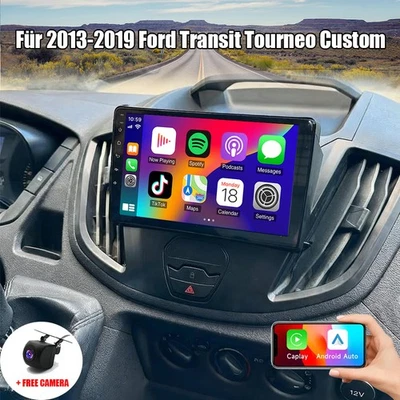 DAB+ Wireless Carplay Autoradio Für 2013-2019 Ford Transit Tourneo Custom GPS - Bild 1 von 4