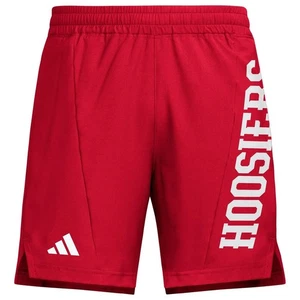 Pantalones Cortos Adidas Para Hombre Indiana Hoosiers Aeroready Team Rojo 3XL Valor $65 - Imagen 1 de 3