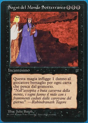 Underworld Dreams Legends (ITALIAN) NM Black Uncommon CARD (499798) ABUGames - Image 1 of 2