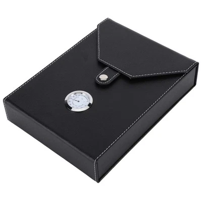 (Schwarz) Zeder Zigarre Reise Humidor Box Lagerung Box Schublade - Bild 1 von 4