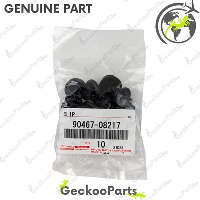 Toyota Genuine Lexus FJ Cruiser GX470 Radiator Cover Clip Set Of 10 90467-08217 - Imagem 1 de 4